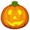 Jack-O-Lantern emoji on Apple